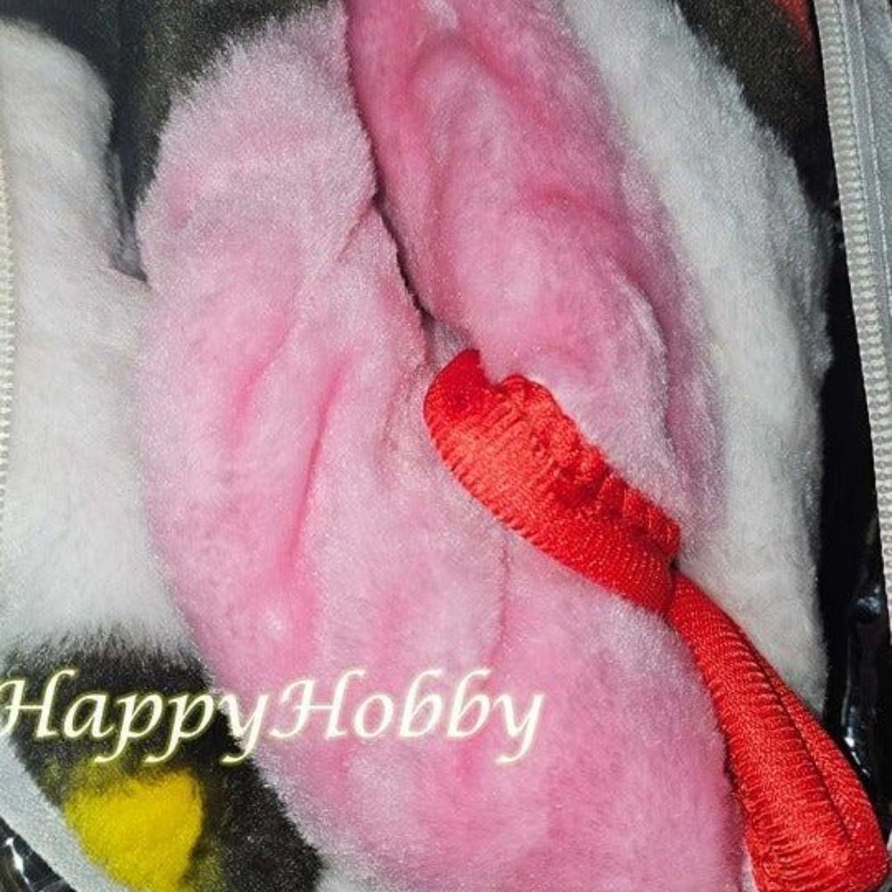 Hello Kitty Twin / Full Raschel Blanket Ribbons - Picture 2 of 4